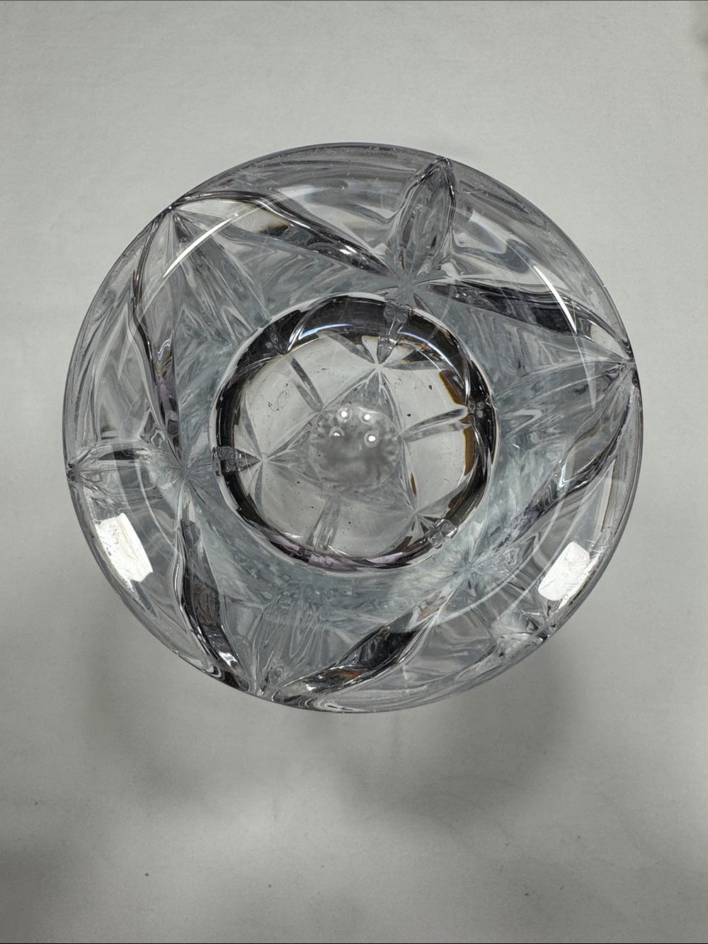 NWOB Lenox “Meadow” crystal  vase. 9 1/2” tall - Picture 7 of 7